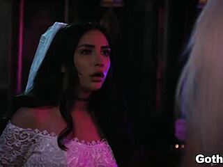 Mick And Zac Feed Joanna's Mouth And Pussy With Double Penetration!