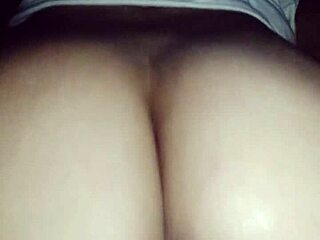 I push the toy deep into my ass.