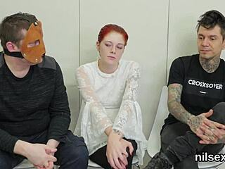 horny sweetie is brought in anal nuthouse for awkward therapy