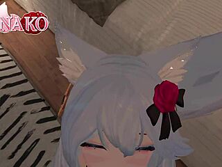 i cosplay ganyu and beg ya to cum on my face... plz, all over tongue, catgirl cowkini!