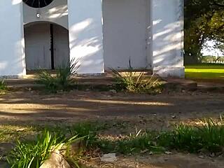 Beautiful Couple In Lingerie Performs Blowjob And Sex Inside Catholic Church, Leaked Online