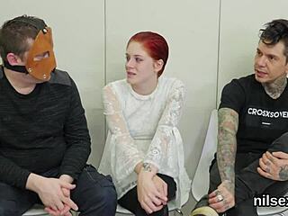 horny sweetie is brought in anal nuthouse for awkward therapy