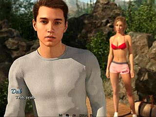 dreamland 26 - two hotties showering in nature, exploring their horny sides