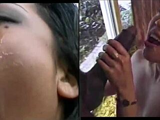 Pretty Girl Sucking Cock for Messy Facial!