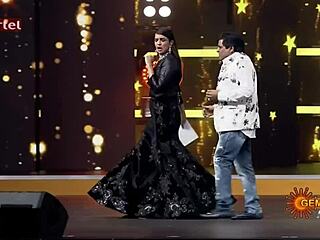 lakshmi manchu shows off huge boobs and nipple pokies