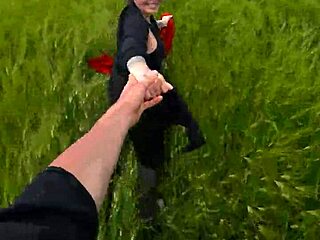 Pov Outdoor Blowjob In Nature With Tattoo