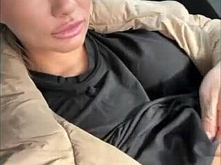 Hey, check my huge tits in this POV view