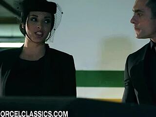 anissa kate, why meet three men in public parking for cum on tits?