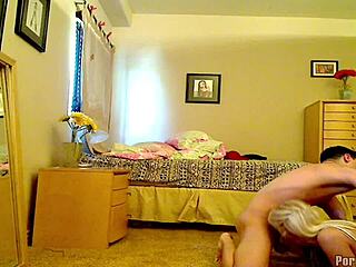 blonde teen kisses ex in hardcore threesome 😘