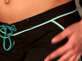 Is Demi A showing off her moves at the gym?