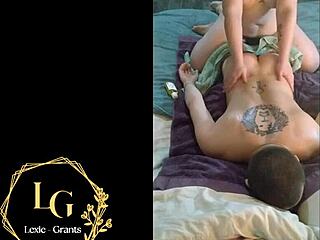 chubby belle-mere sucks and swallows