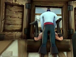 Elf thief stuck in window, wanna help?