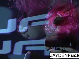 jayden jaymes loves nude solo fun with her big tits