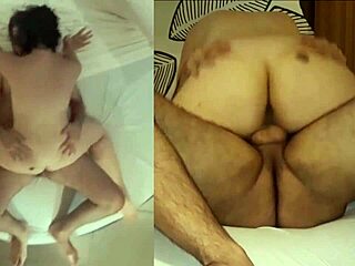 Huge Butt Girlfriend Twerks Hard on Cock