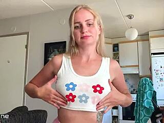 Man, this sexy student deepthroats big dick till cum after exam!