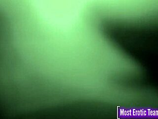 Blowjob turns into hardcore creampie sex in dorm night vision