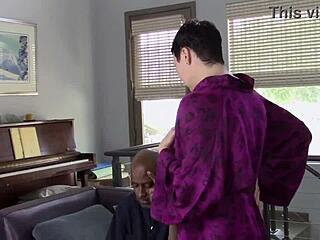 Milf Teases Before Taking a Big Black Monster Cock Hard.