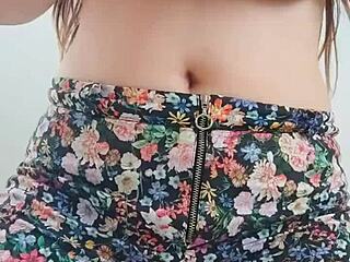 Hot Girl Suggestively Gets a Massage Featuring Her Big Cowgirl Boobs Outdoors