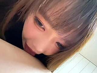 Watch me give a hand job while licking those nipples