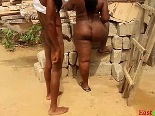 Just fucked me right behind this tank stand, can you believe it?