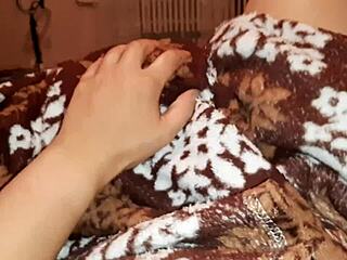 My Shy Stepsister Bangs Hard Under the Covers