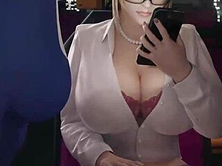 Hey, have you seen her massive big tits up close?