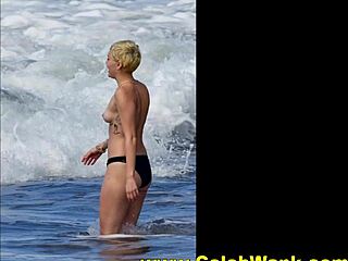 Miley Cyrus nude photos in the full explicit collection