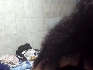 After the party, taking her home for a private moment