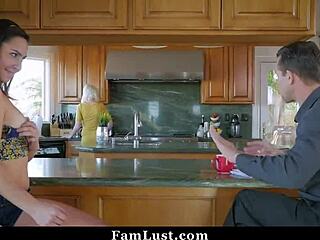 Stepmom Catches Stepdaughter in Bed with Her Husband