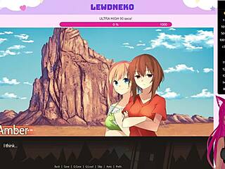 vtuber lewdneko gets naughty in highway blossoms game part 1 😈