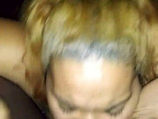 Chicago Ebony Delivers Intense Dick Sucking in Steamy Hookup Session