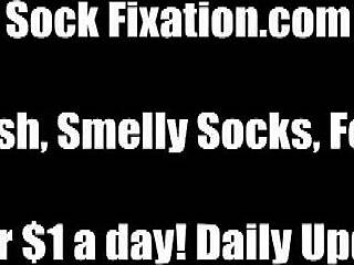 I Know You WANT to SNIFF My Stinky Socks Now