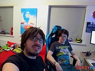 Real Newbie Rides Nerd's Dick