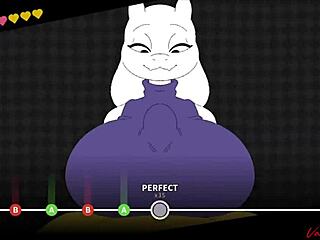 beat banger mods with toriel in wild cartoon banging