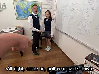 Teaching a Cute Student Some Intense Bedroom Skills