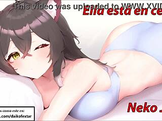 meowin’ and climaxes, umm, in catgirl joi with ya neko gf, spanish voice