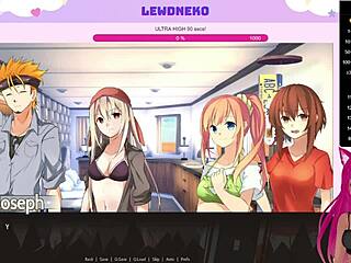 vtuber lewdneko gets naughty in highway blossoms game part 1 😈