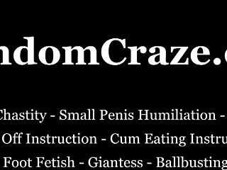 Mistress demands wallet and credit cards from slave