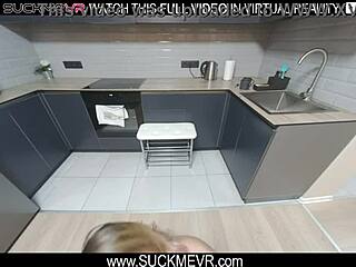 Blonde Naughty Elena Muze Gets Fucked In Kitchen!