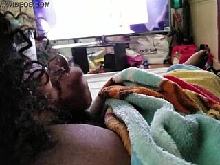 Latina Bbw Sucks Cock in Early Morning Deepthroat!