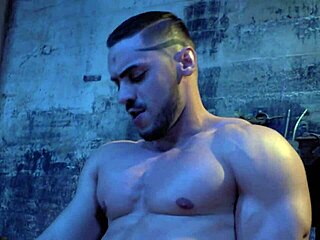 falconstudios - dark angels seduce devil in muscular halloween scene