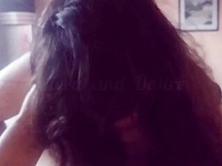 Big natural tits are sucking my dick so good