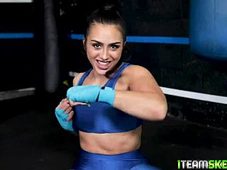 Fit Lilly Hall Feels Stud's Deep Thrust in Her Tight Core