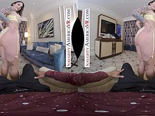 Ivy lebelle deepthroats and swallows in vr