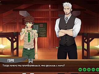 game friends camp episode 5: why taiga dislikes us with russian voice acting