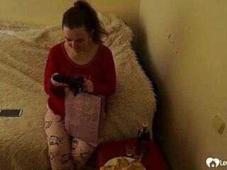 Chubby Stepdaughter Intensely Pleasures Herself With Dildo