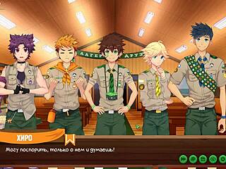 game friends camp episode 5: why taiga dislikes us with russian voice acting