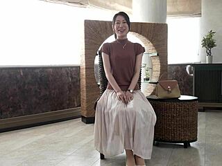 First-time wife documentary with Miku Takei sucking deep