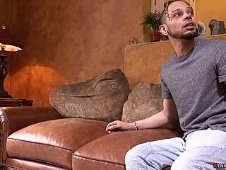 Ebony Slave Banged in Rough Bondage