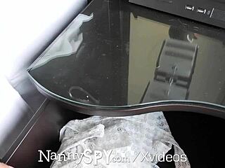 desperate nanny casually bangs dad for quick relief